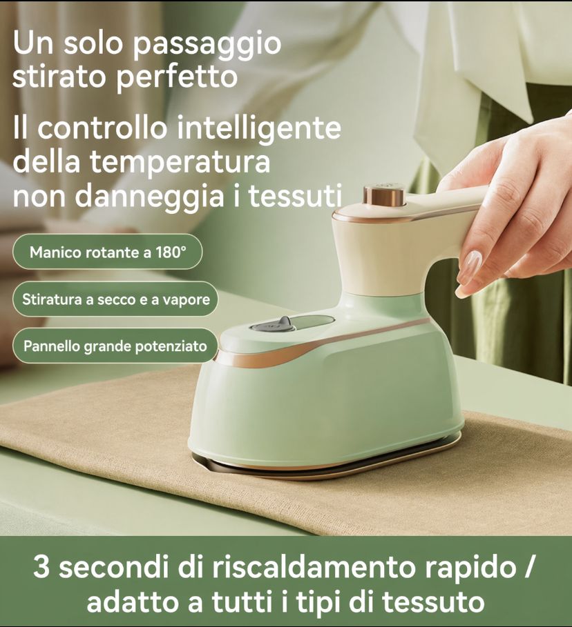 Stiratrice a vapore: Pieghe Addio in 15 Secondi