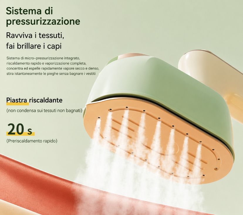 Stiratrice a vapore: Pieghe Addio in 15 Secondi