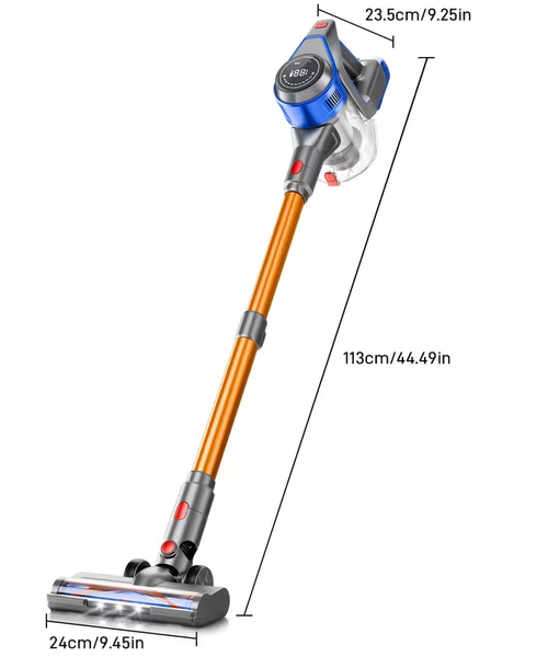 Aspirapolvere Cordless Pro - Potenza Estrema 70.000 Pa - 12 in 1