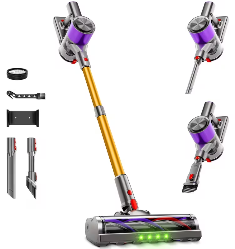 Aspirapolvere Cordless Pro - Potenza Estrema 70.000 Pa - 12 in 1